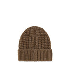 Moncler Grenoble Brown Alpaca Vicugna Pacos Beanie