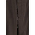 Magliano Brown Polyester Casual Pants
