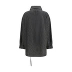 R13 Black Viscose Pattern Shirt