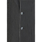 R13 Black Viscose Pattern Shirt