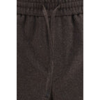 Brioni Brown Wool Oves Aries Casual Pants