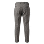Roberto Pepe Luxury Black Rayon Men Pant