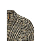 Roberto Pepe Luxury Beige Nylon Men Jacket