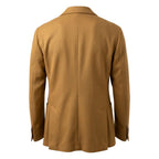 Roberto Pepe Luxury Brown Acetate Men Jacket