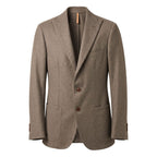Roberto Pepe Luxury Grey Wool Men Jacket