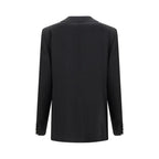 Fendi Black Wool Oves Aries Blazer