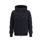 Moose Knuckles Black Nylon Full-Length Jacket