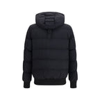 Moose Knuckles Black Nylon Full-Length Jacket