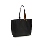 Valentino Garavani Black Calf Leather Bos Taurus Shoulder Bag