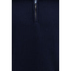 Balenciaga Blue Wool Oves Aries Sweatshirt