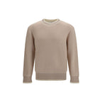 Laneus Beige Wool Oves Aries Sweatshirt
