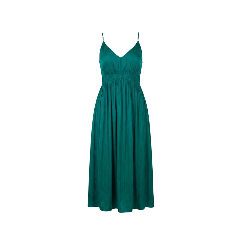 Morgan De Toi Bicolor Polyester Long Dress