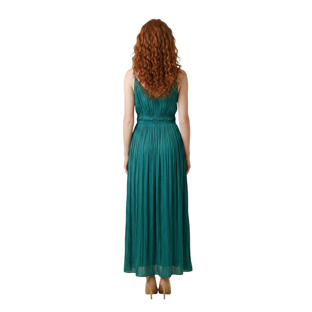 Morgan De Toi Bicolor Polyester Long Dress