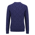 Malo Blue Cotton Men Sweater