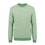 Malo Green Linen Men Sweater