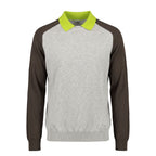 Malo Grey Cotton Men's Sweater