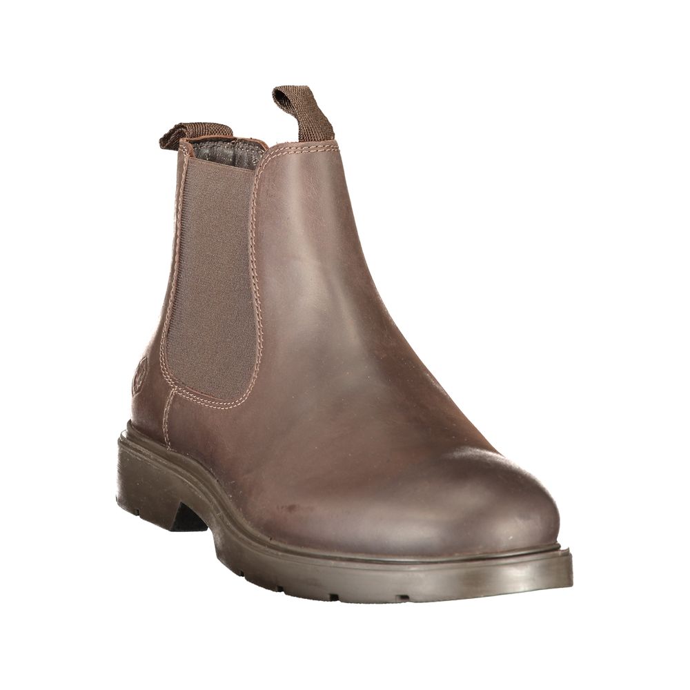 Lumberjack Brown Leather Mens Boot