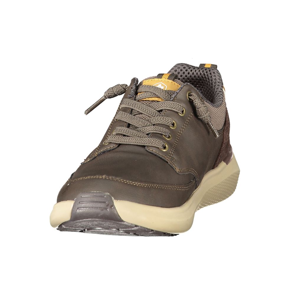Lumberjack Brown Polyurethane Men's Sneaker