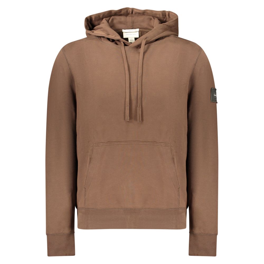 Calvin Klein Brown Cotton Sweatshirt
