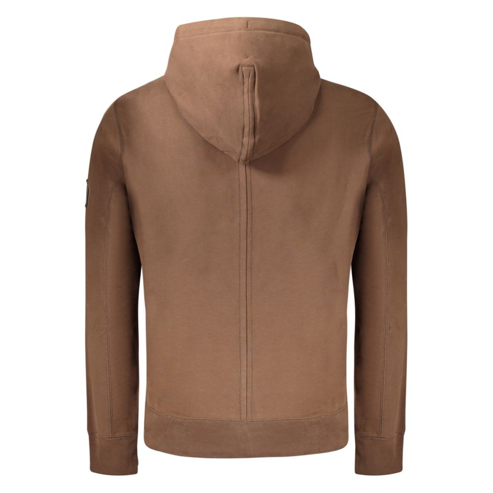 Calvin Klein Brown Cotton Sweatshirt