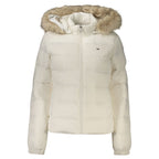 Tommy Hilfiger White Polyester Women's Jacket