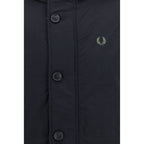 Fred Perry Black Recycled Polyamide Parka