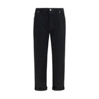 Brunello Cucinelli Black Cotton Jeans Denim