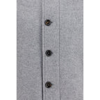 MooRER Gray Goose Down Full-Length Jacket