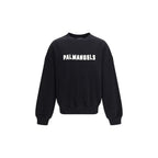 Palm Angels Black Cotton Sweatshirt