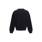 Palm Angels Black Cotton Sweatshirt