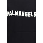 Palm Angels Black Cotton Sweatshirt