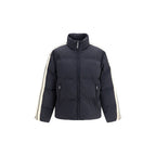Palm Angels Black Polyamide Full-Length Jacket