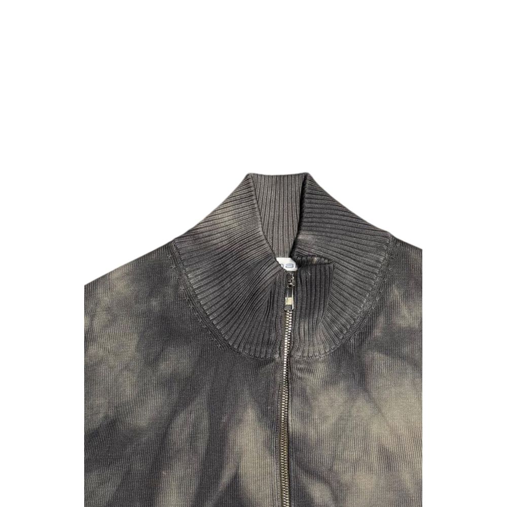 Malo Grey Cotton Men Sweater