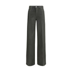 L'Agence Bicolor Cotton Flared Jeans