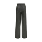 L'Agence Bicolor Cotton Flared Jeans