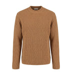 Malo Brown Wool Men Sweater