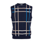 Malo Blue Cotton Men Sweater