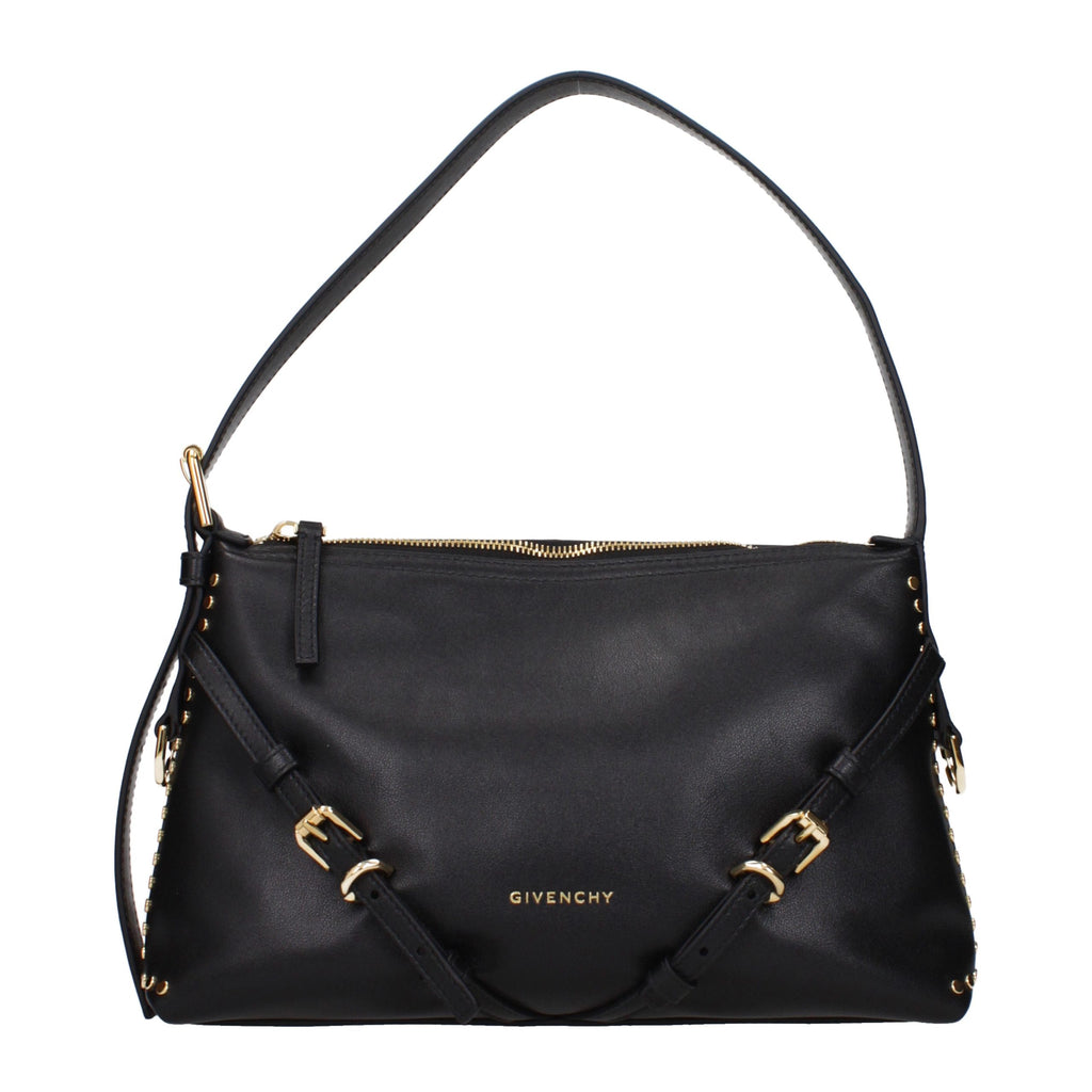 Givenchy Black Leather Shoulder Bag