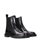 Jil Sander Black Leather Ankle Boots