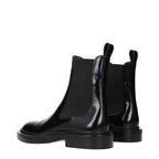 Jil Sander Black Leather Ankle Boots
