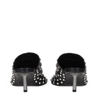 Jil Sander Black Leather Mules