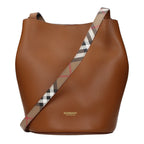 Burberry Brown Leather Crossbody Bag