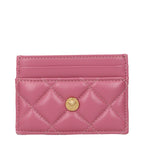 Versace Pink Leather Cardholder