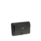 Dolce & Gabbana Black Calf Leather Bos Taurus Shoulder Bag