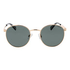 Polaroid Gold Metal Sunglasses