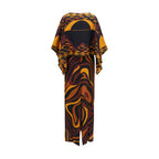 Emilio Pucci Multicolor Silk Casual Dress