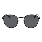 Polaroid Black Stainless Steel Sunglasses