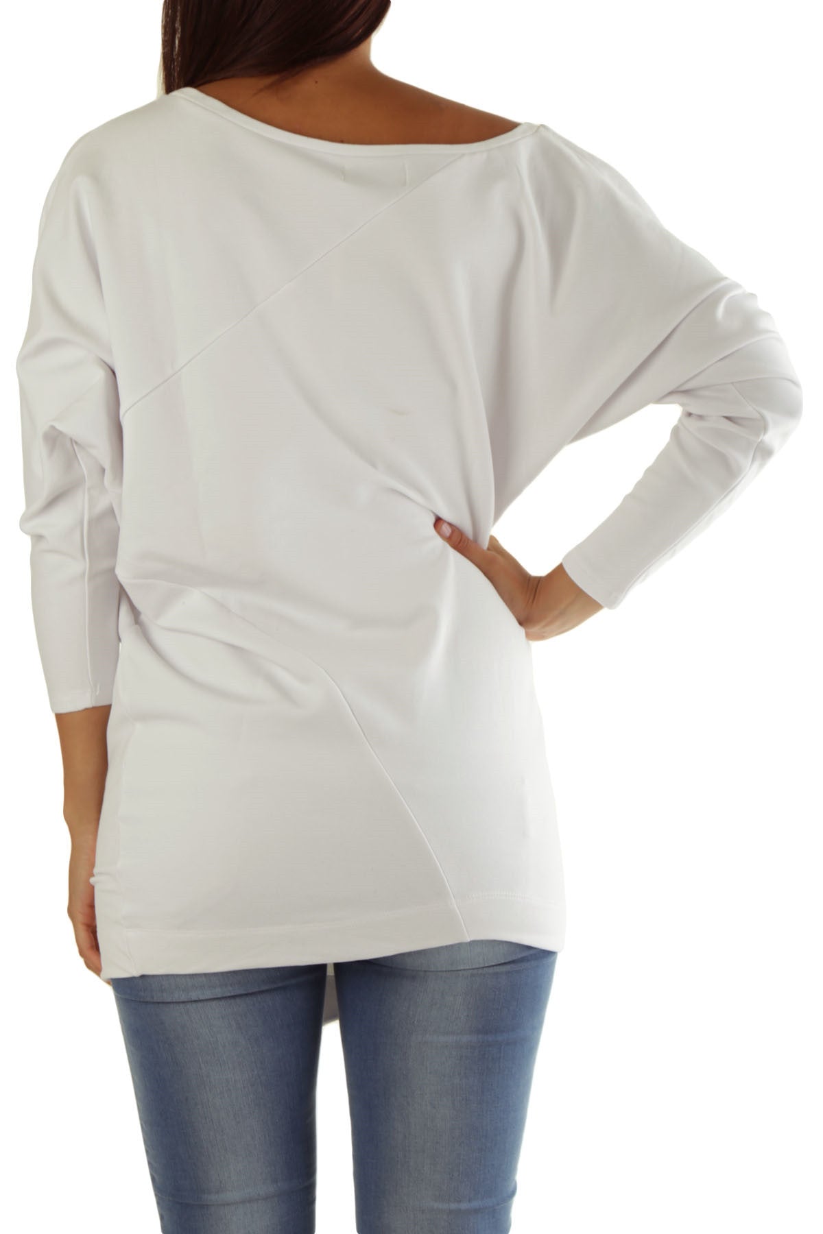 Met White Cotton Top