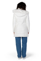 Guess White Polyester Coat