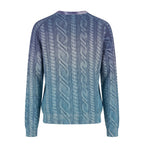 Malo Blue Wool Men's Sweater